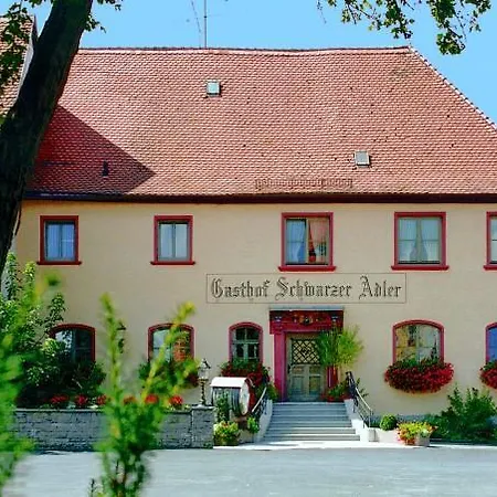 Отель Schwarzer Adler - Garni Ipsheim
